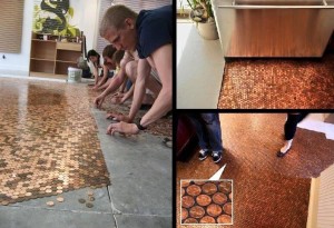 A penny floor